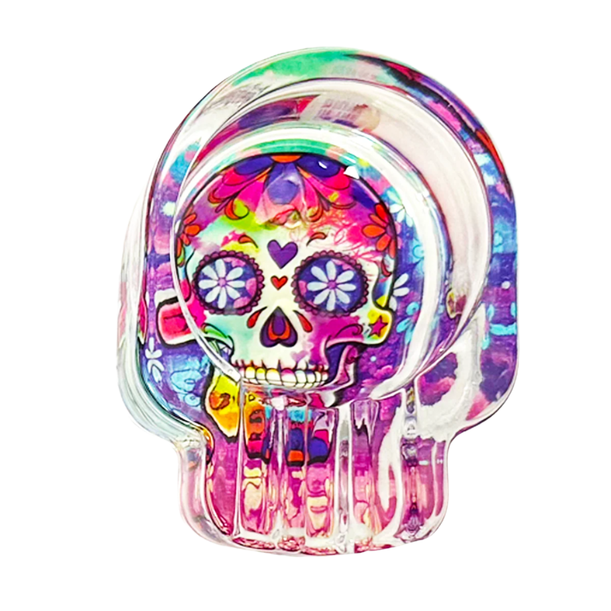 Skull Glass Ashtray