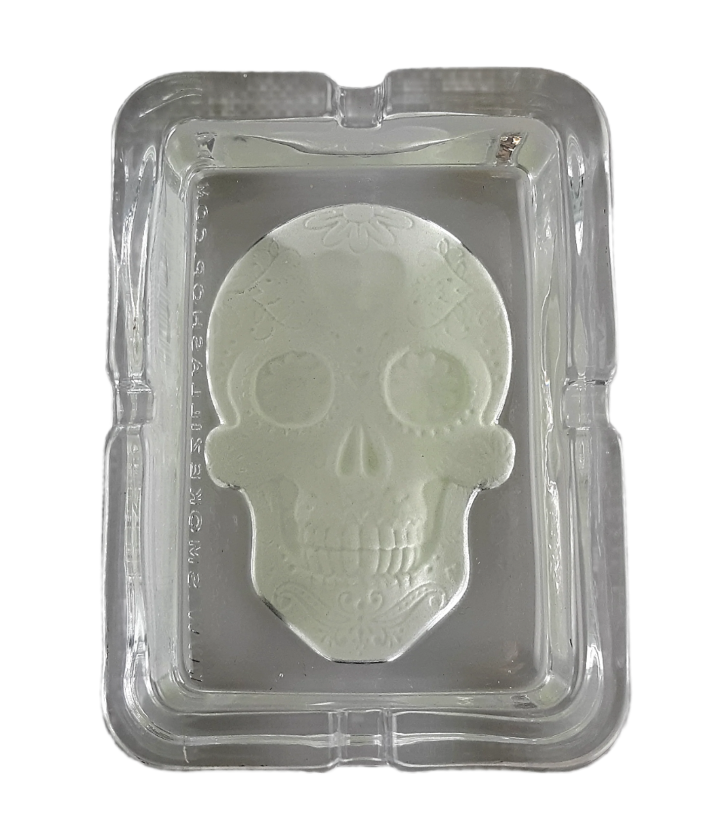 Glow In The Dark Skull Ashtray