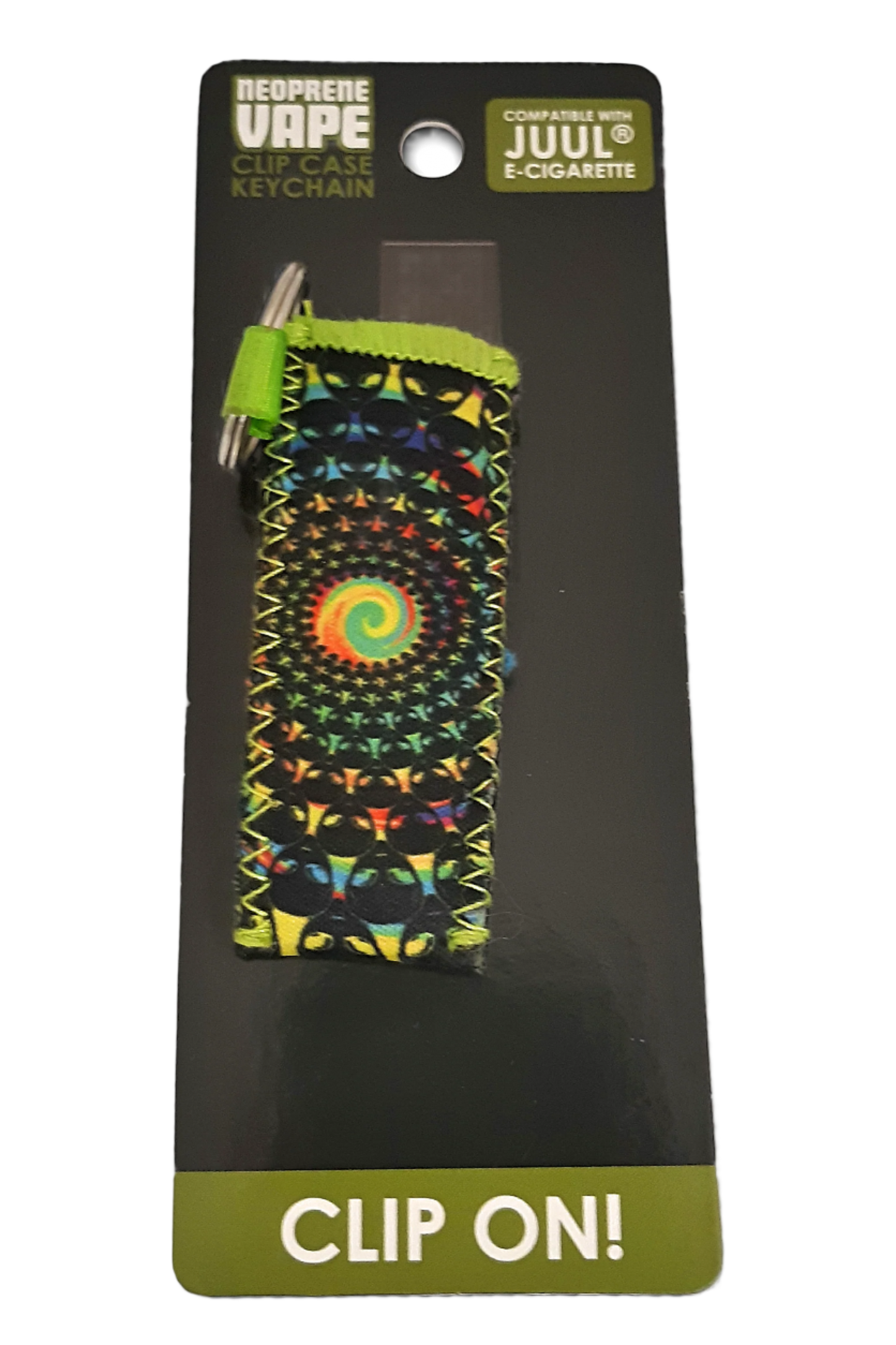 Neoprene Vape Clip Case Keychain