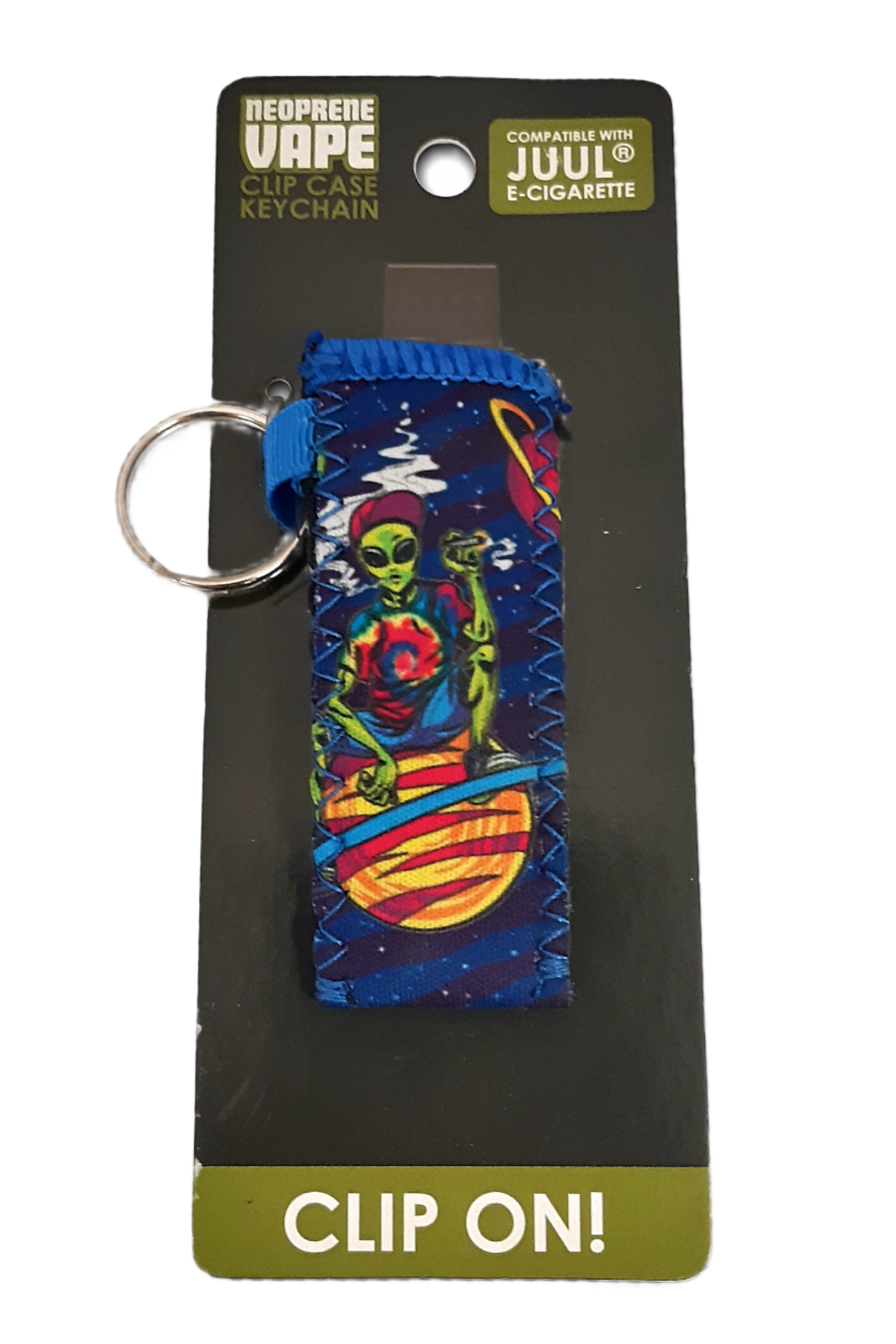 Neoprene Vape Clip Case Keychain