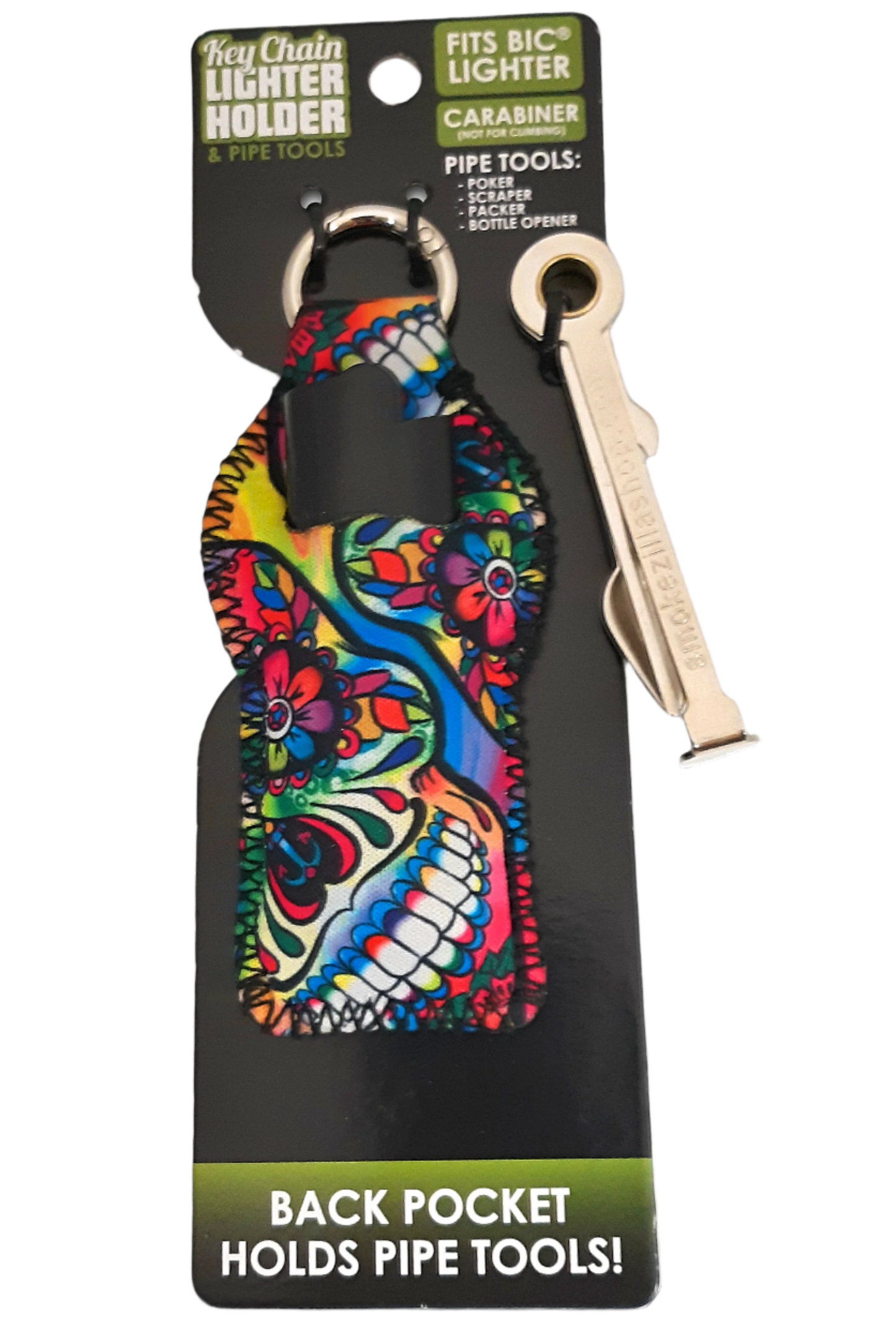 Keychain Lighter Holder & Pipe Tools