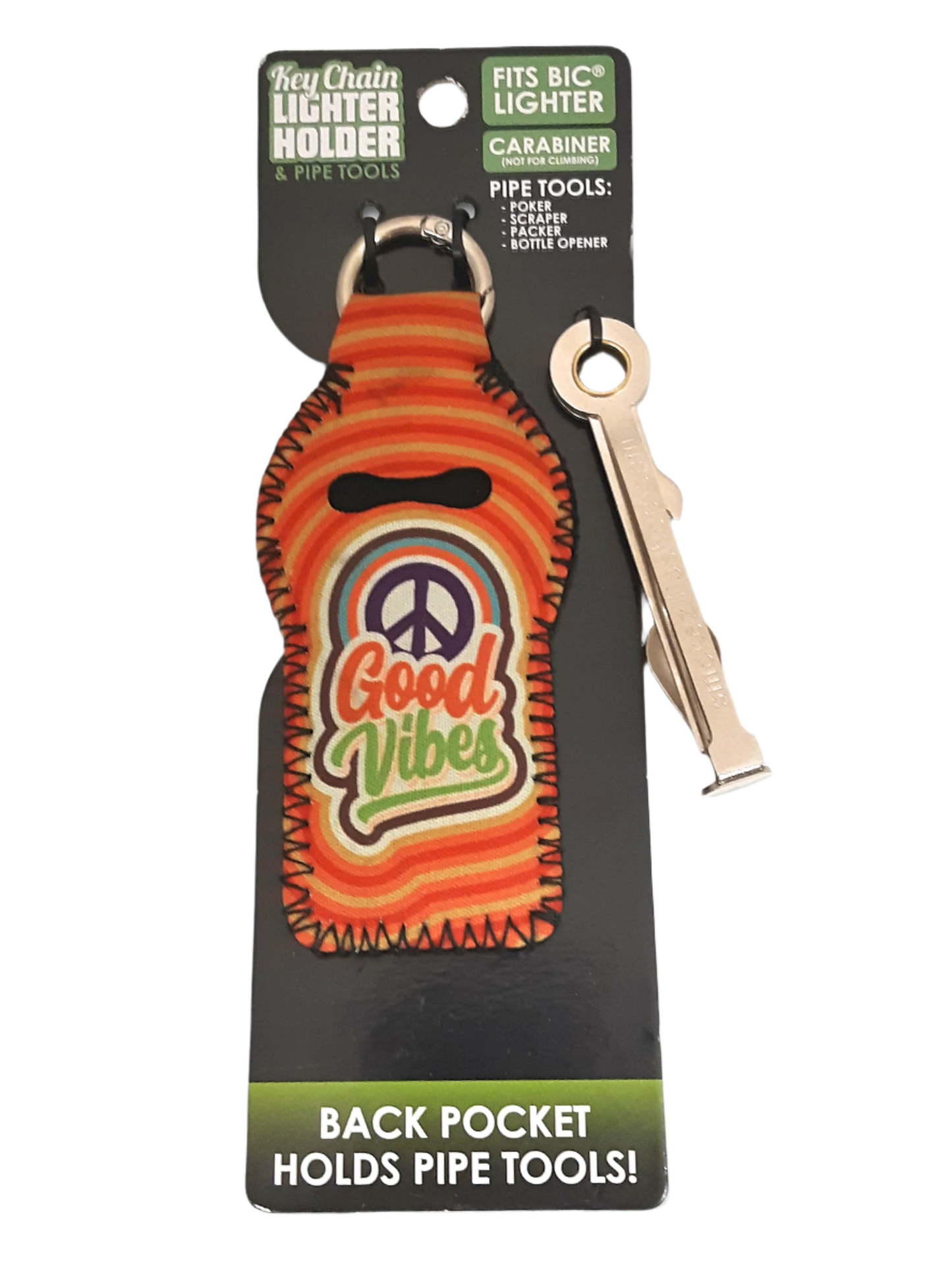 Keychain Lighter Holder & Pipe Tools