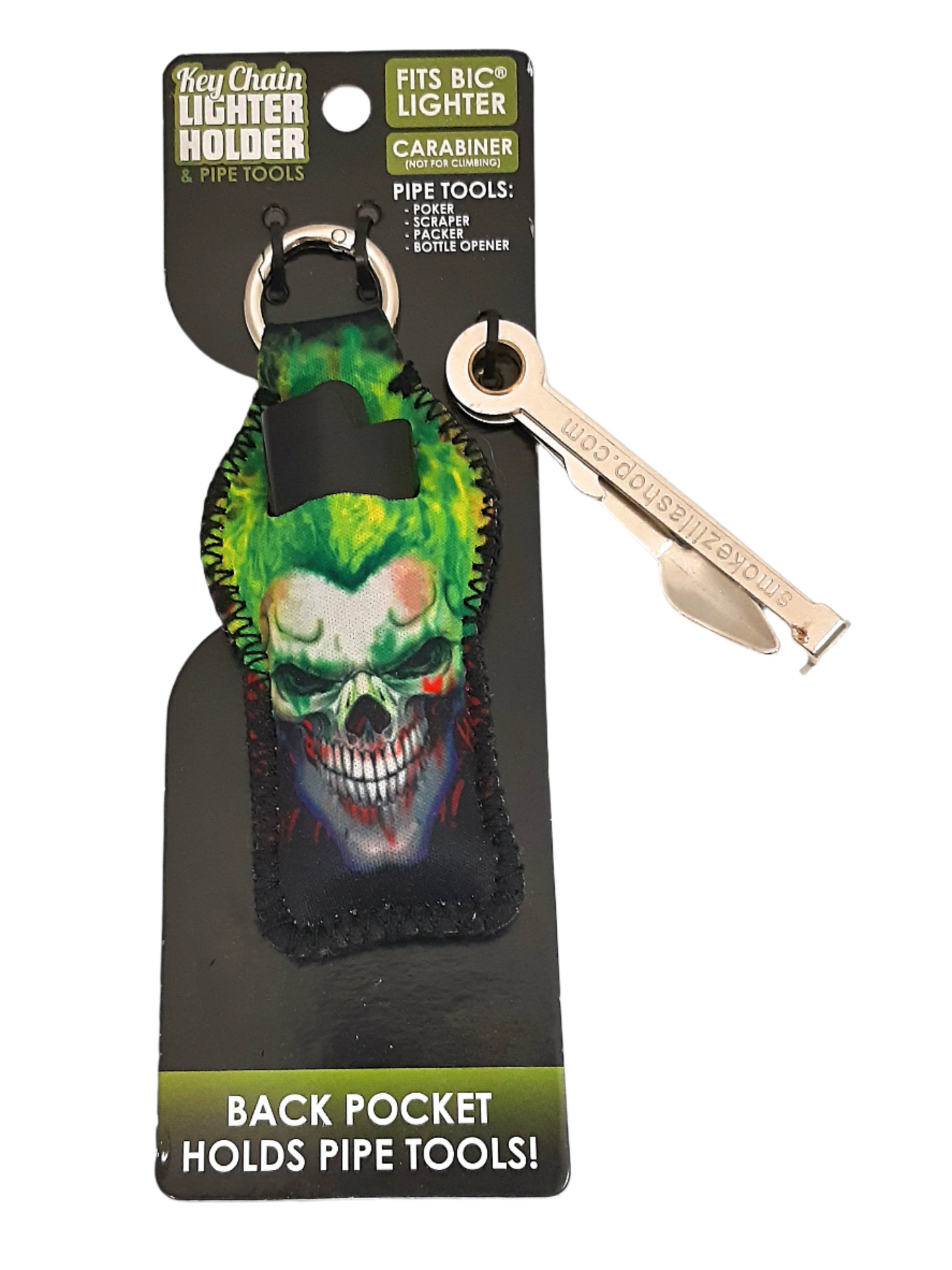 Keychain Lighter Holder & Pipe Tools