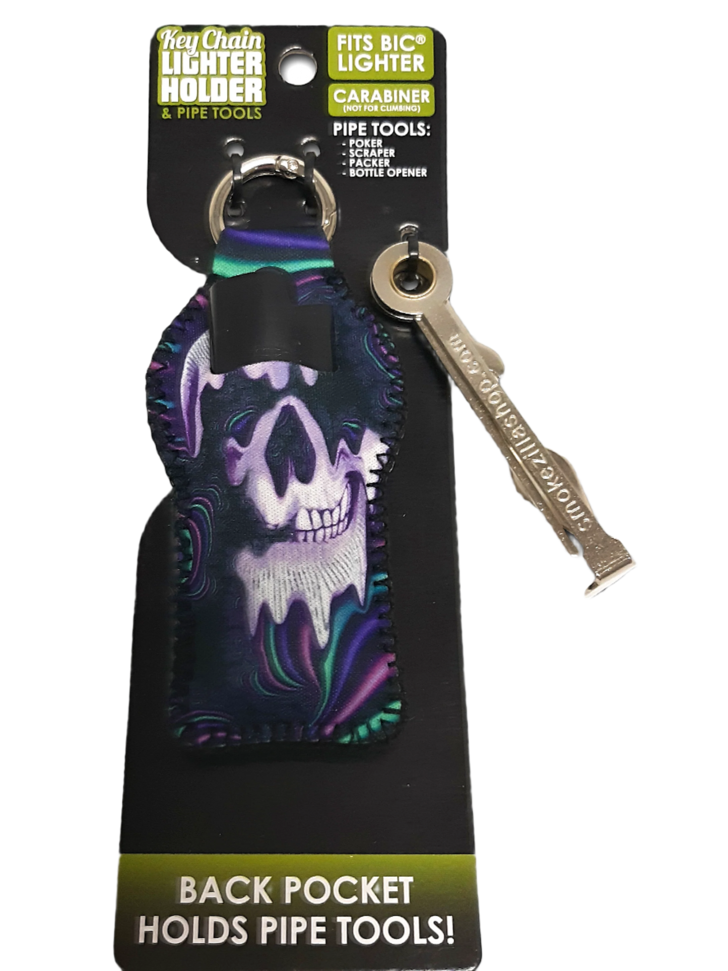 Keychain Lighter Holder & Pipe Tools
