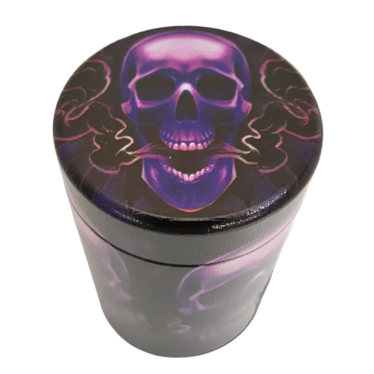 Printed Metal Storage Jar
