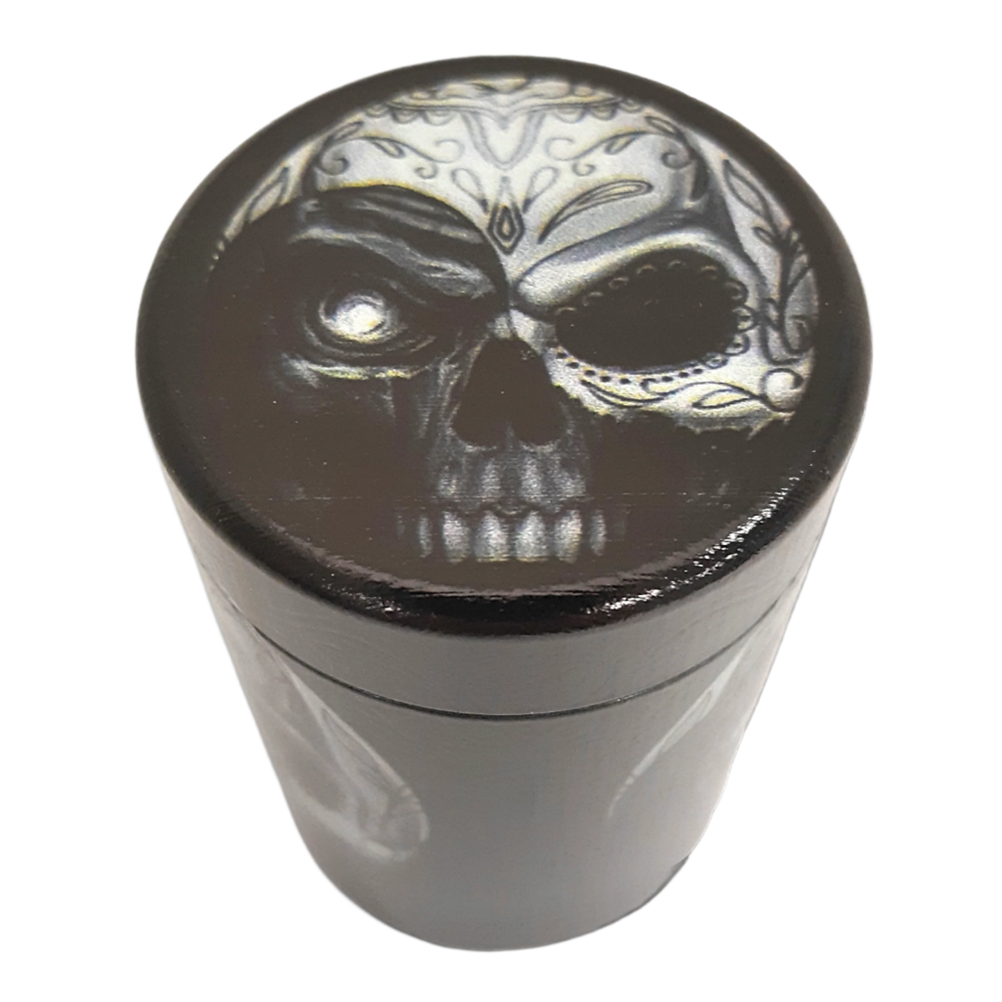 Printed Metal Storage Jar
