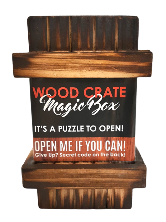 Wood Crate Magic Box