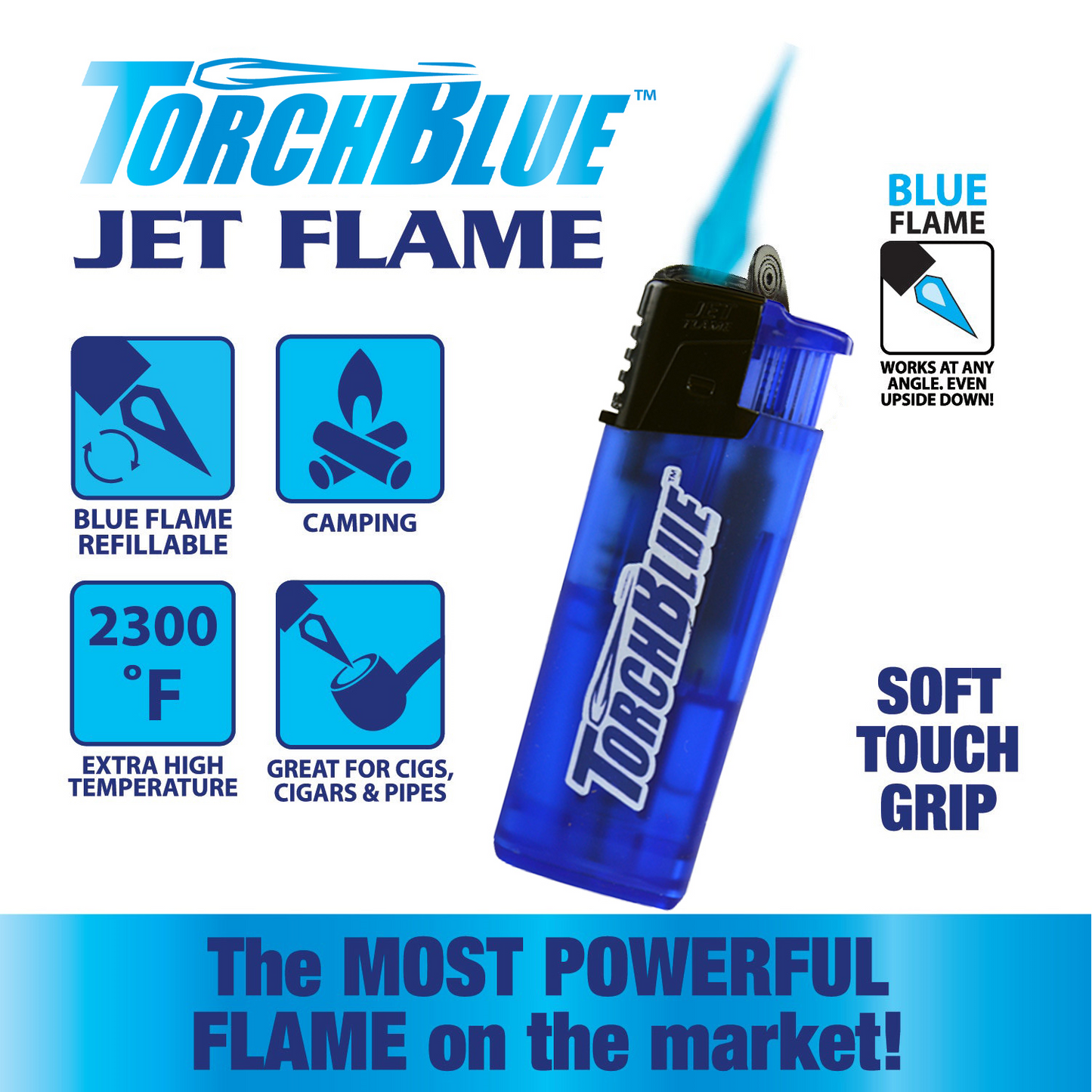 Torch Blue Jet Flame