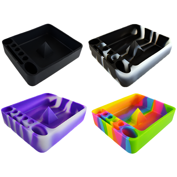 Silicone Pyramid Ashtray