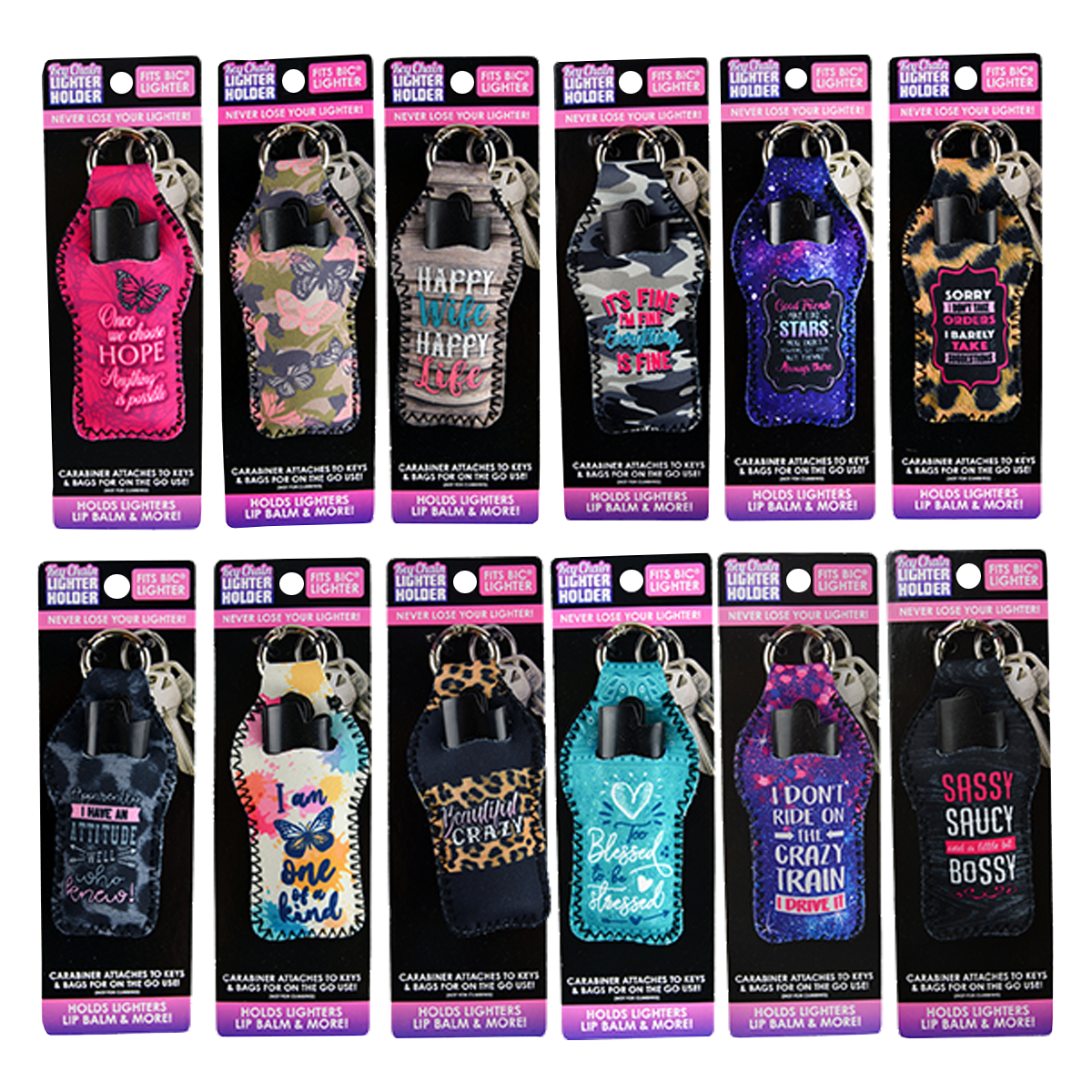 Keychain Lighter Holder