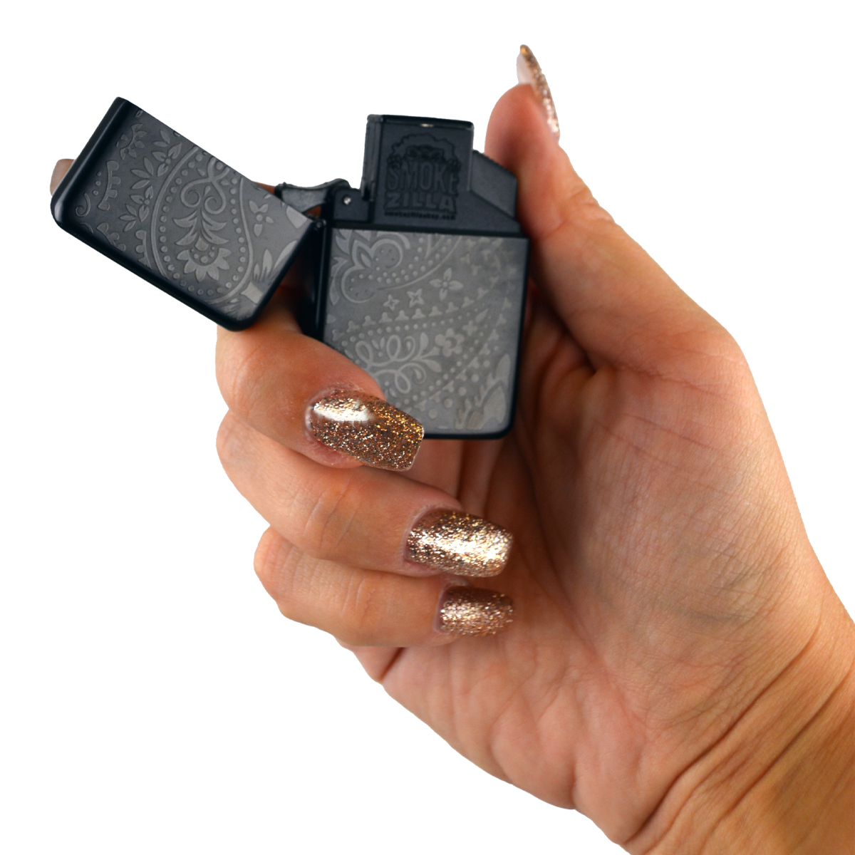 Black Flip Top Torch