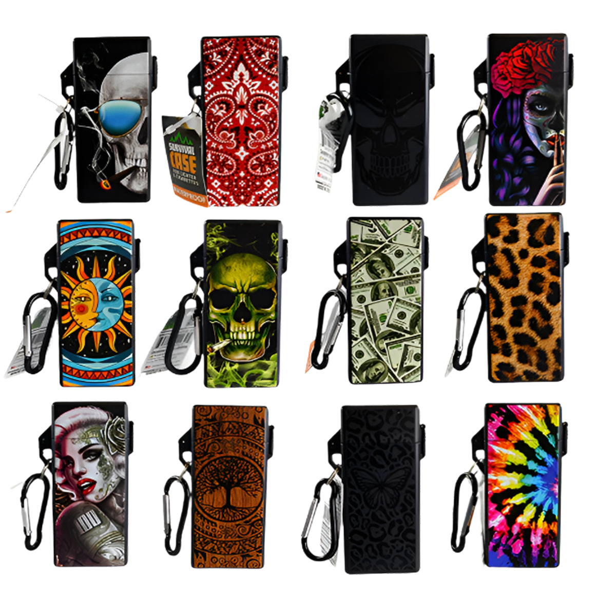 Survival Cig and Lighter Case