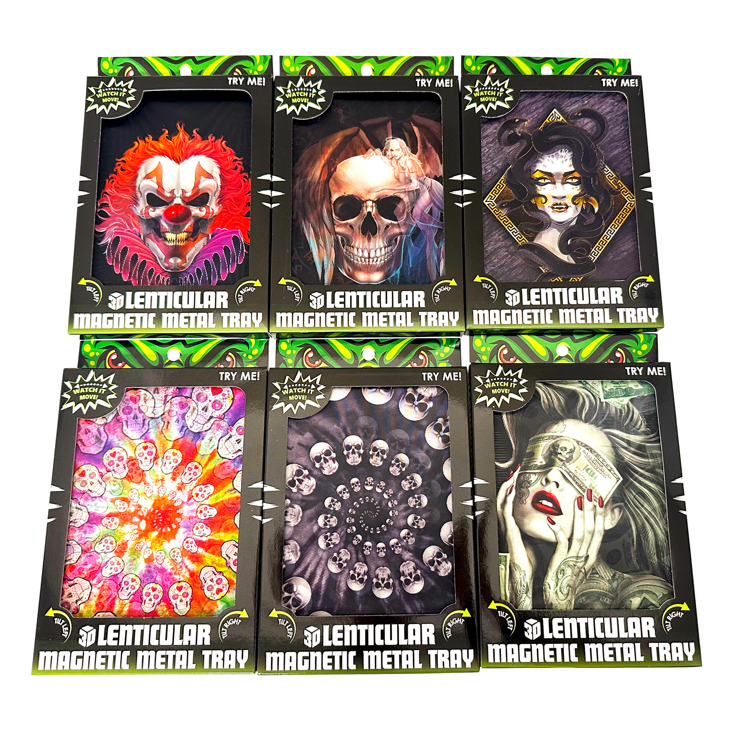 Lenticular Magnetic Tray