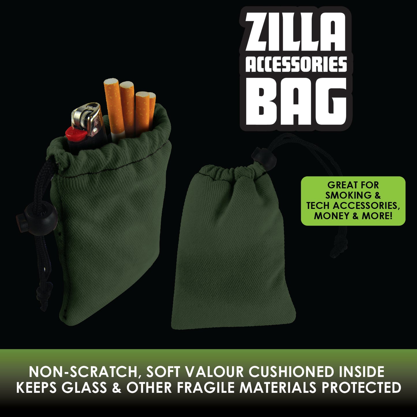 Canvas Accessories Pouch