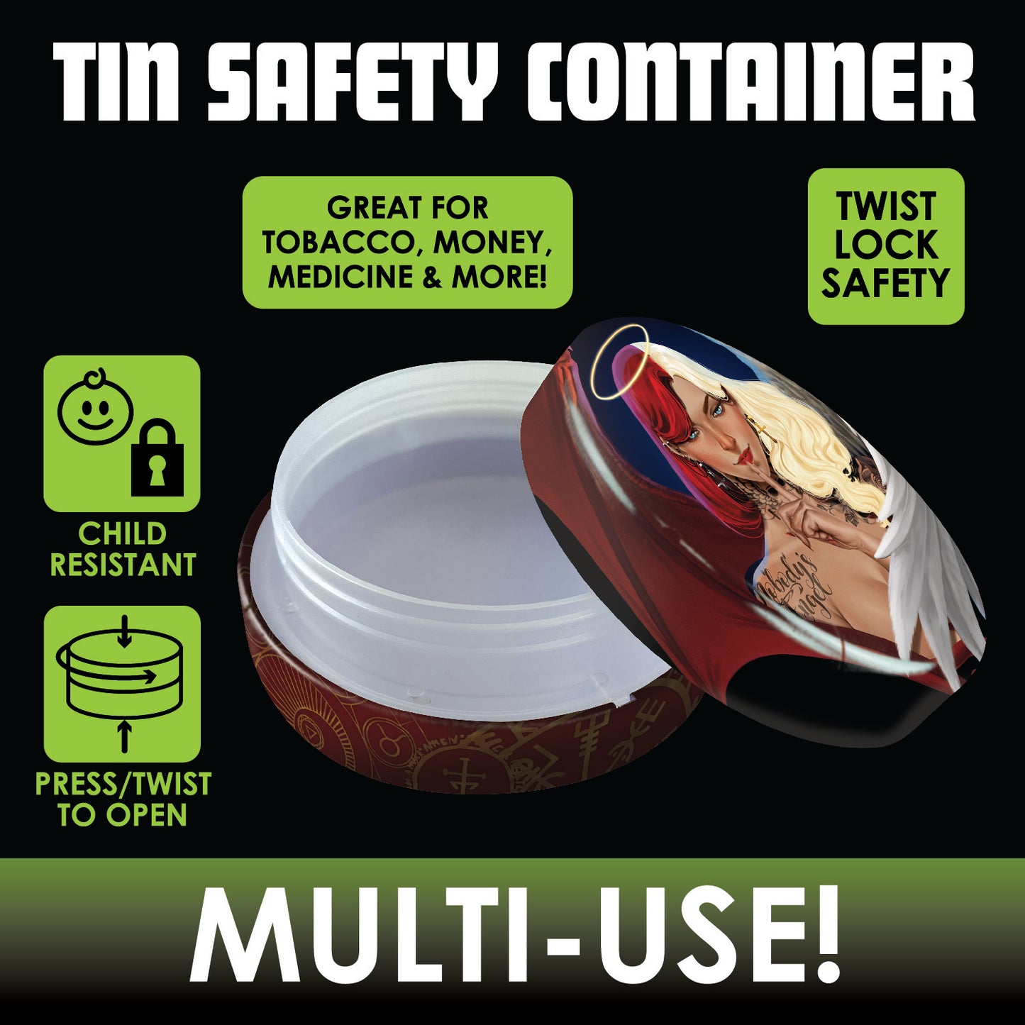 Metal Safety Container