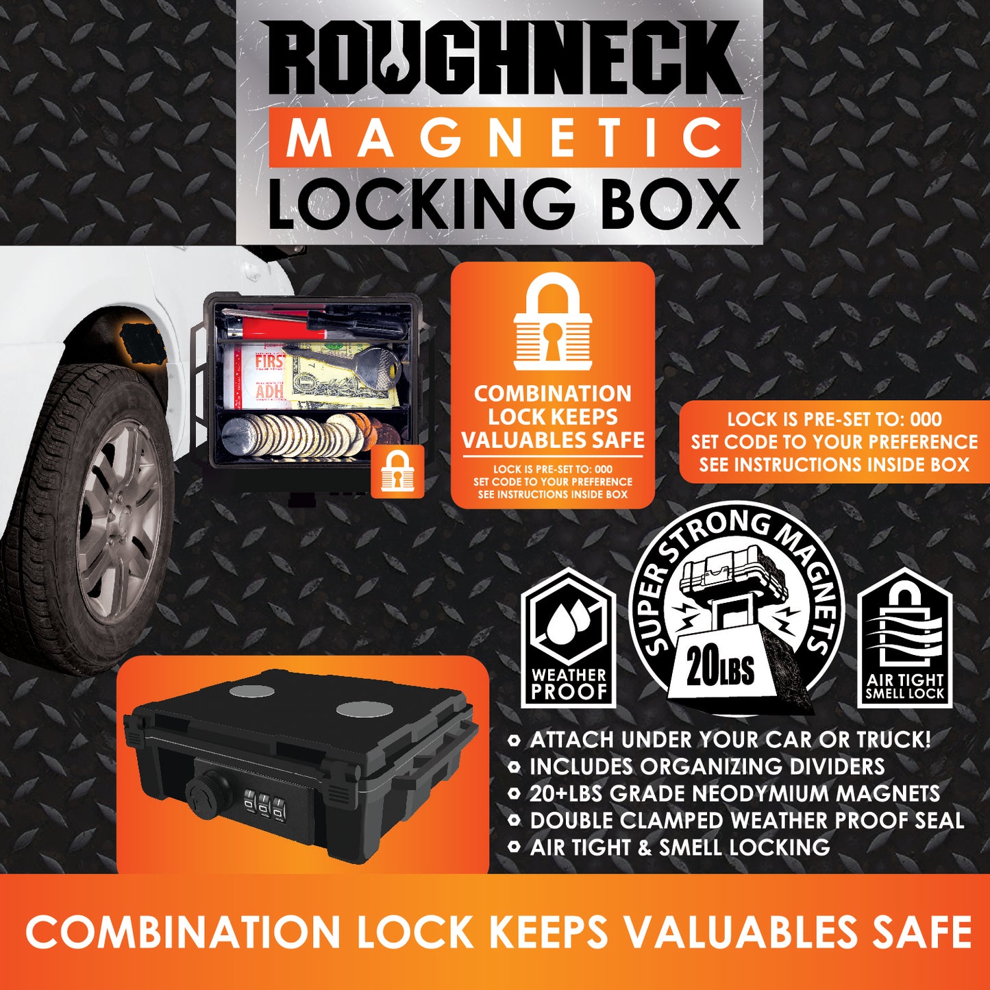 Magnetic Locking Box