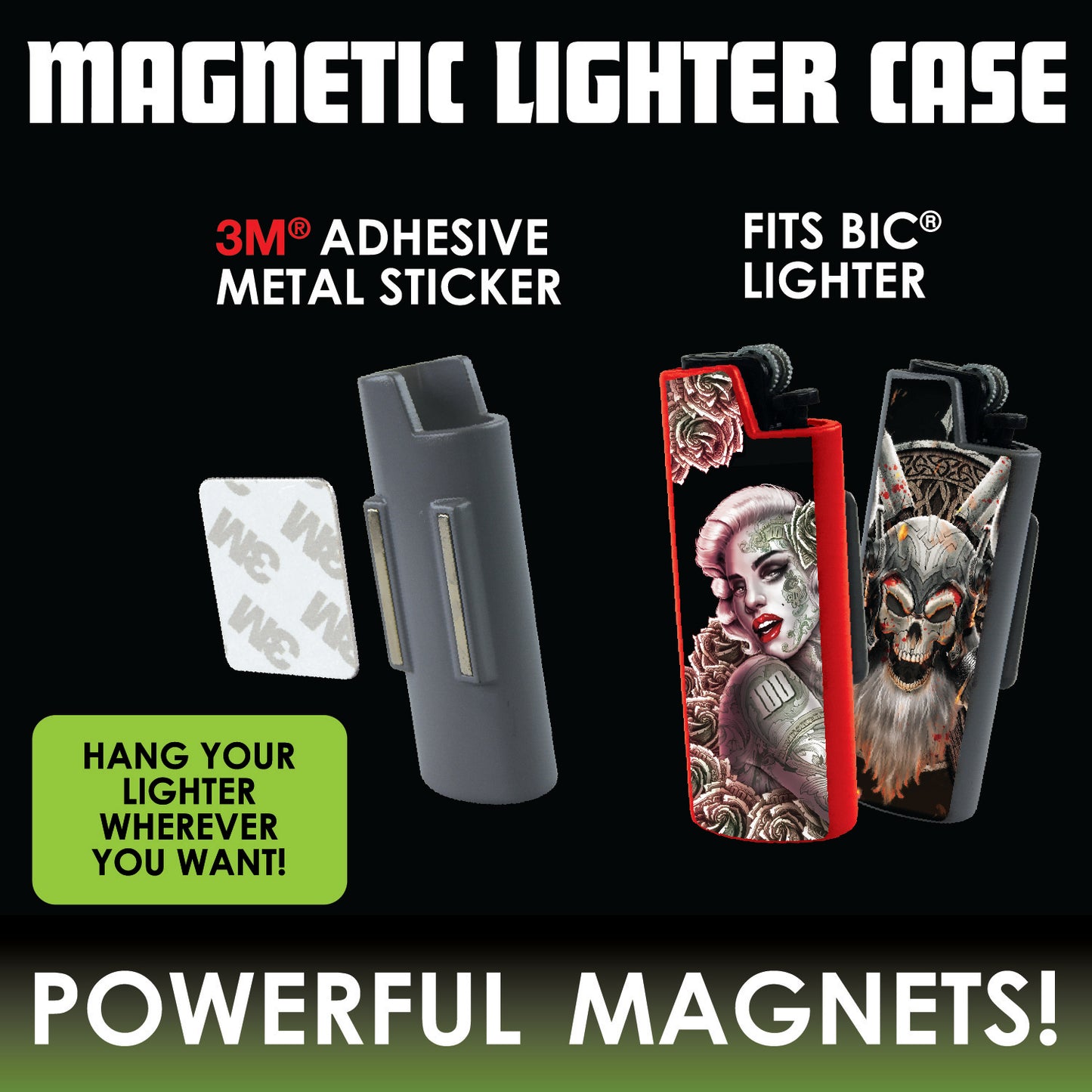 Magnetic Lighter Case