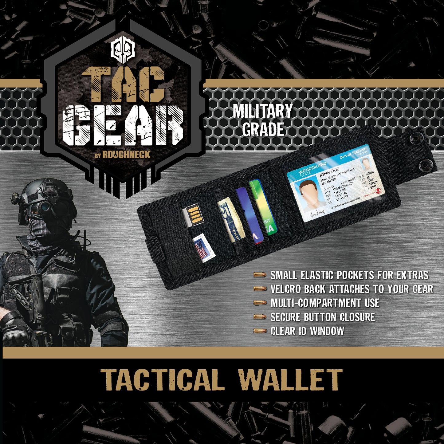TACGEAR SNAP WALLET