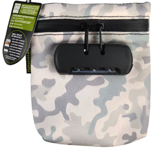 Canvas Locking Storage Bag – Smokezilla Shop