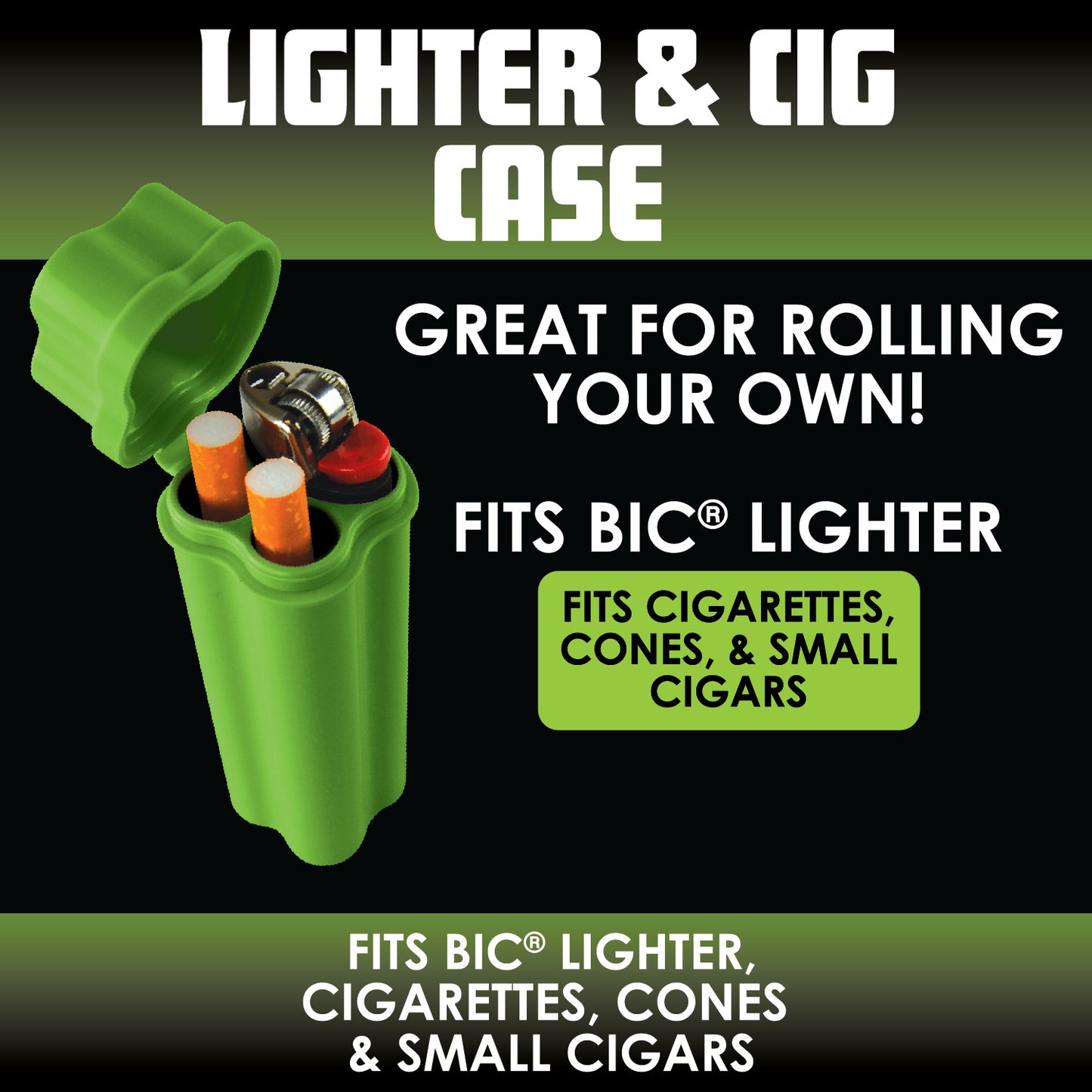 Plastic Lighter & Cig Case