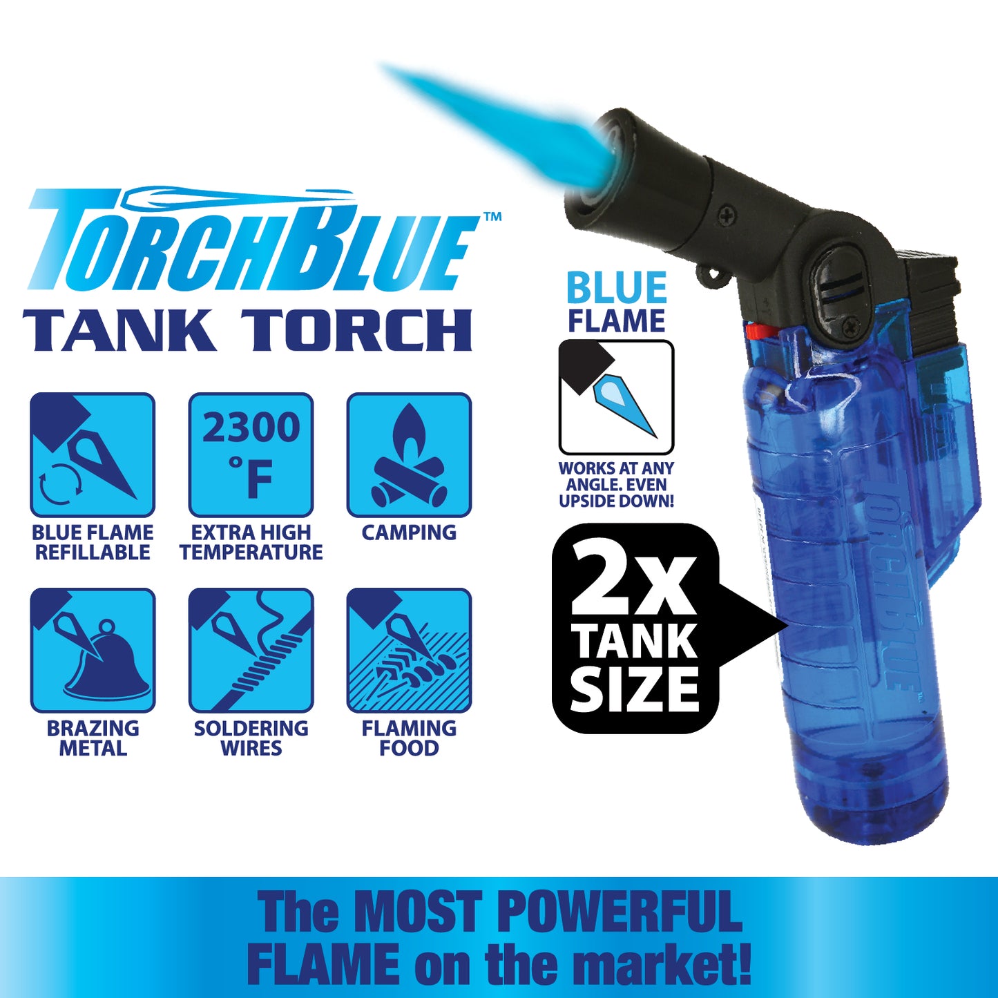 Torch Blue Tank Torch