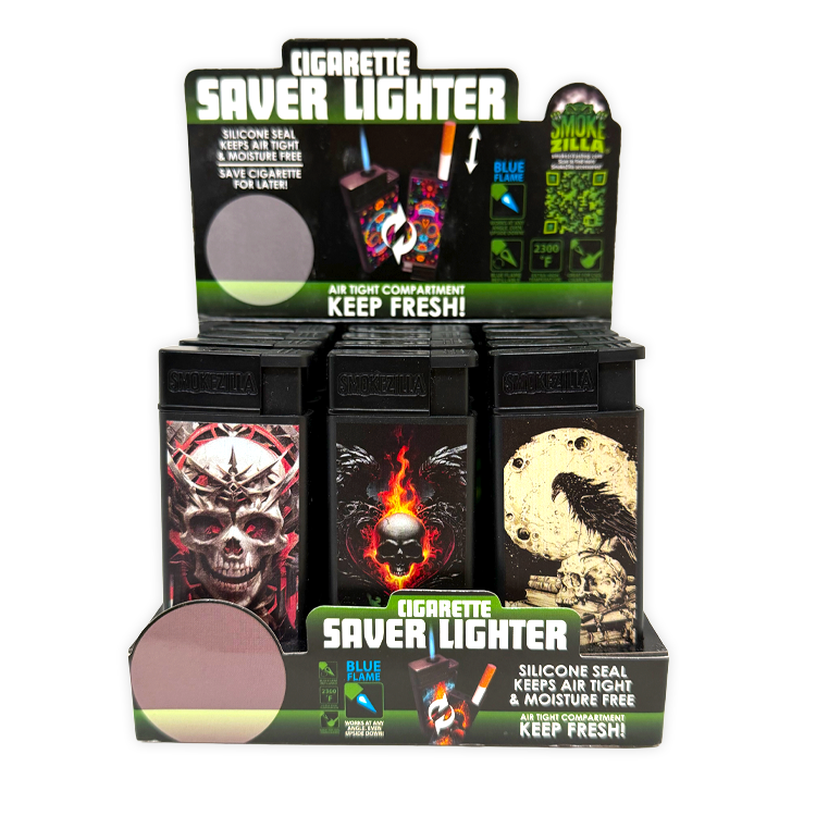 Cigarette Saver Torch Lighter - 12 Pieces Per Retail Ready Display 26547
