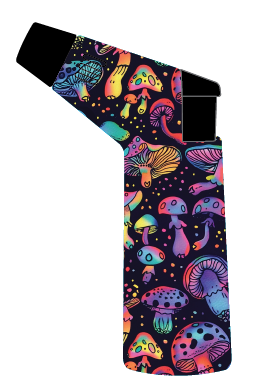 Zinc Printed Torch Lighter - 12 Pieces Per Retail Ready Display 26624