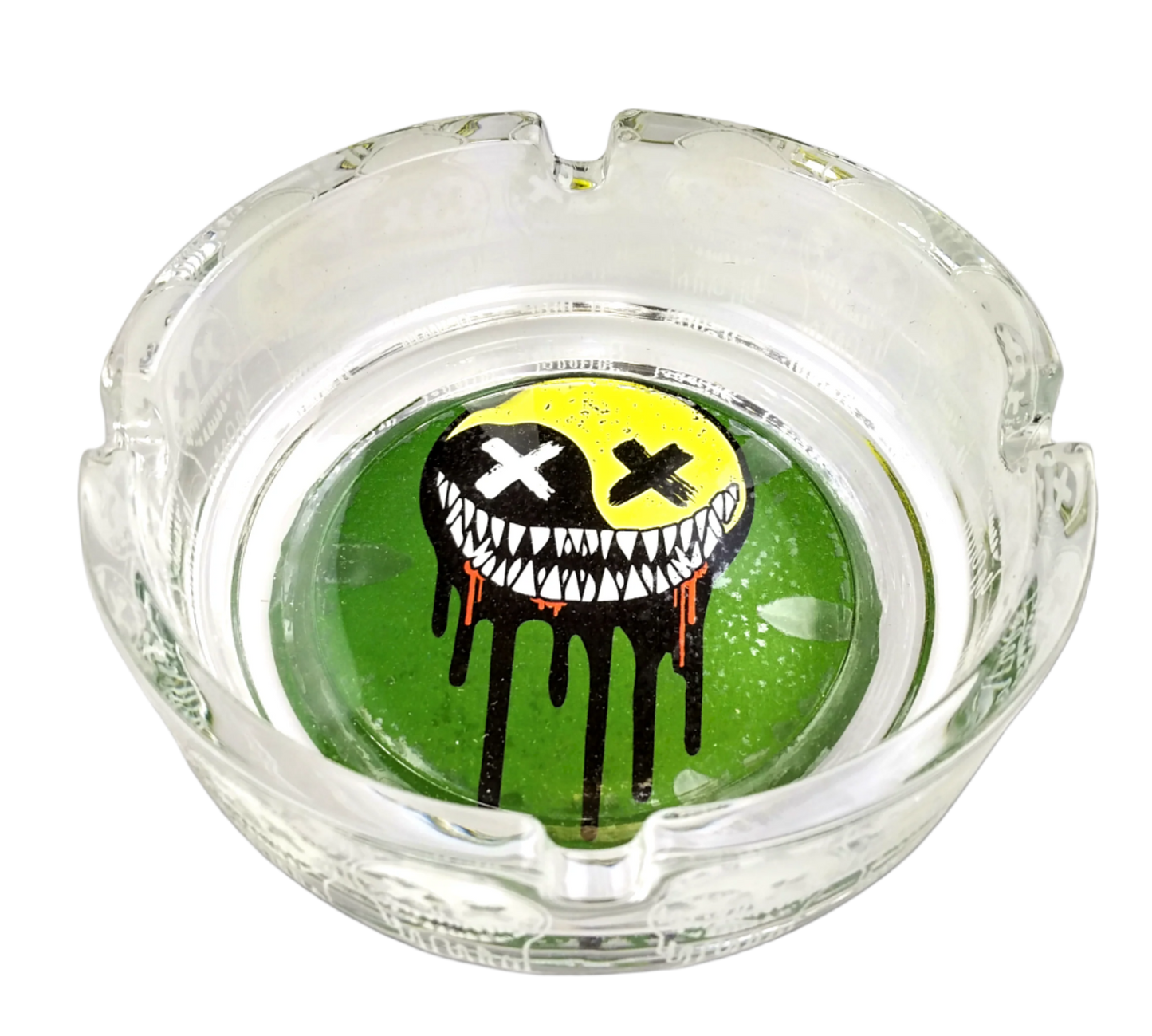 GID Glass Ashtray