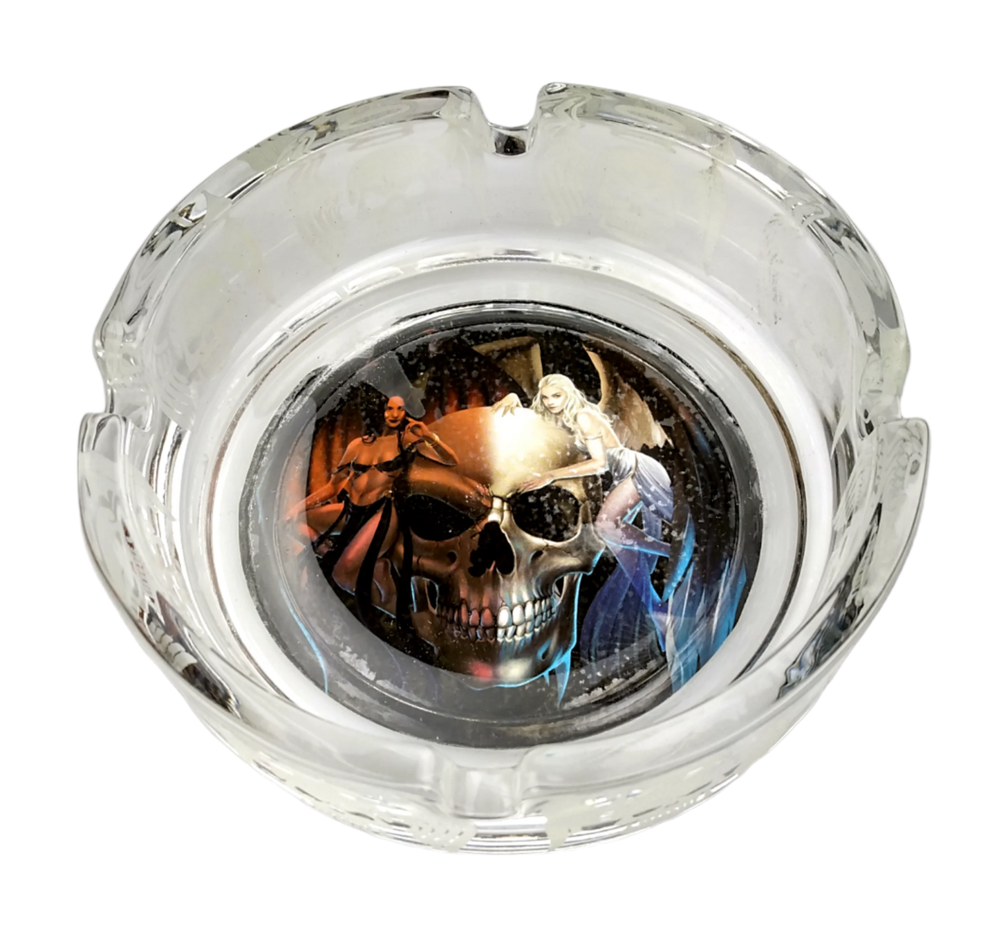 GID Glass Ashtray