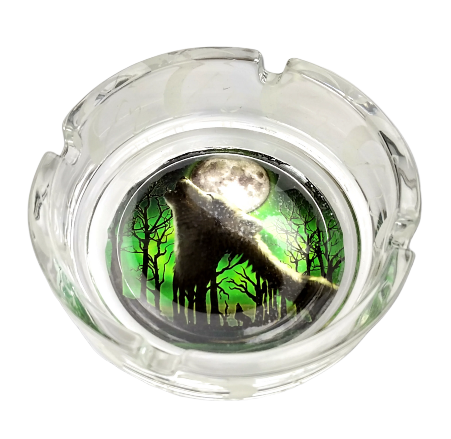 GID Glass Ashtray