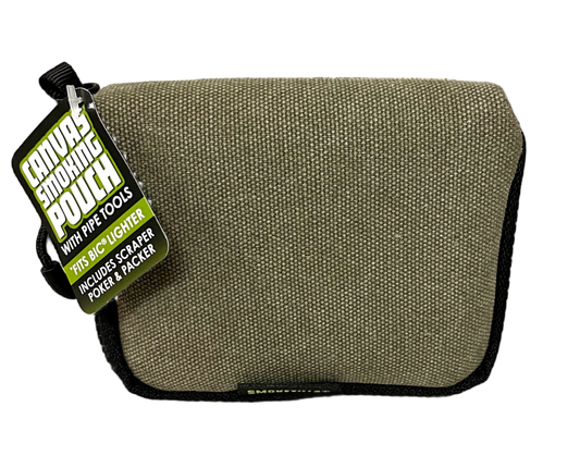 Canvas Smoking Pouch WITH Pipe Tools