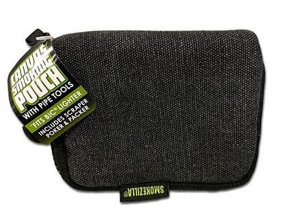 Canvas Smoking Pouch WITH Pipe Tools