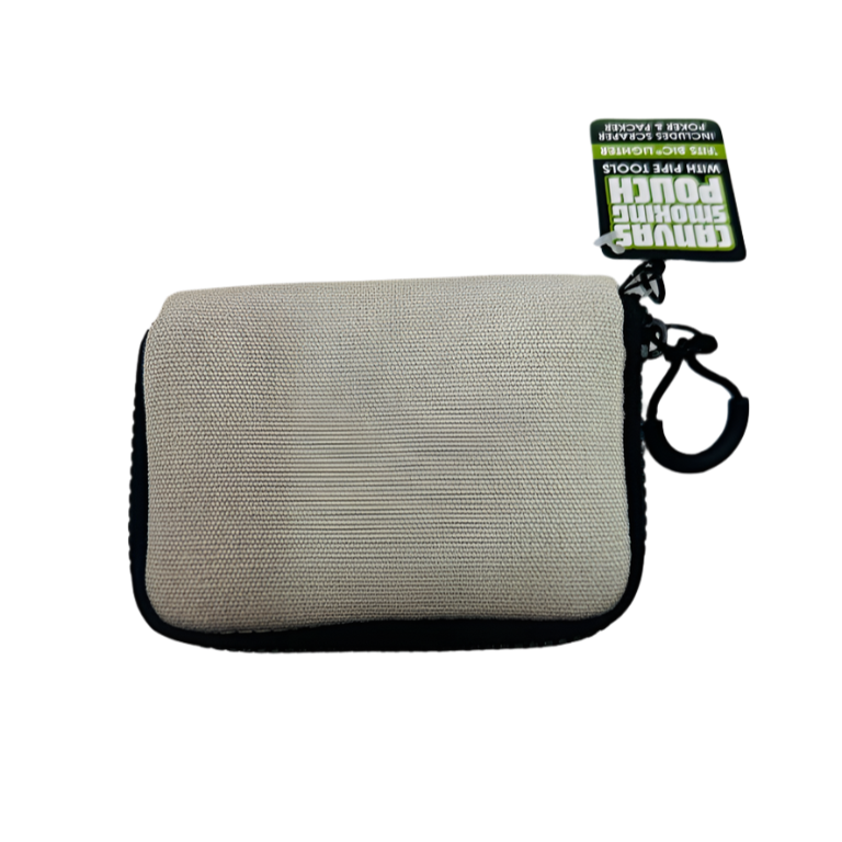 Canvas Smoking Pouch WITH Pipe Tools