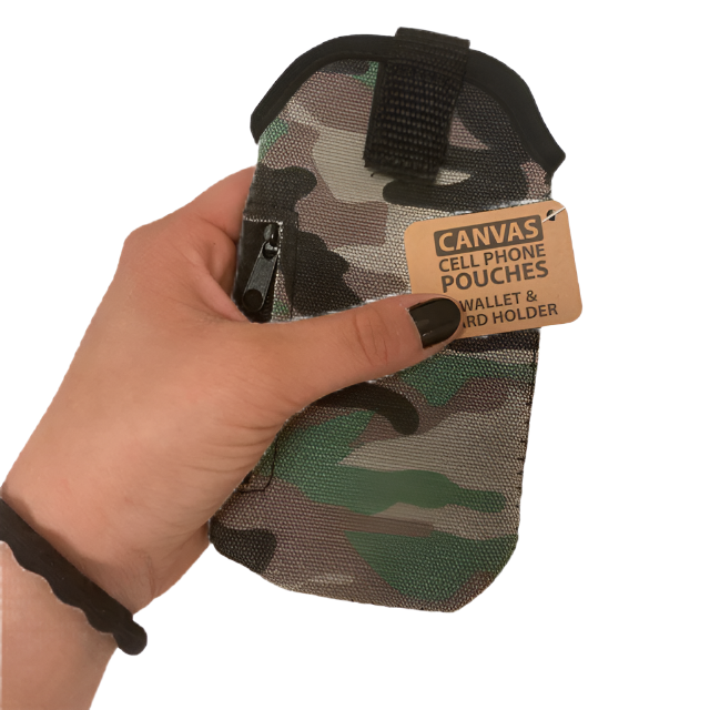 Canvas Wallet Cell Case