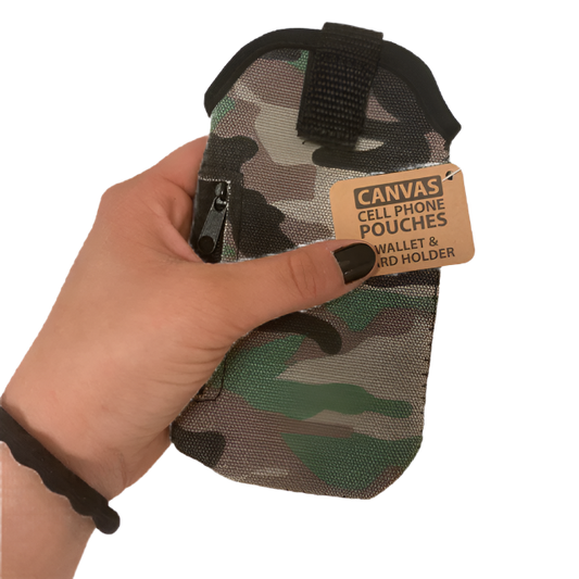 Canvas Wallet Cell Case