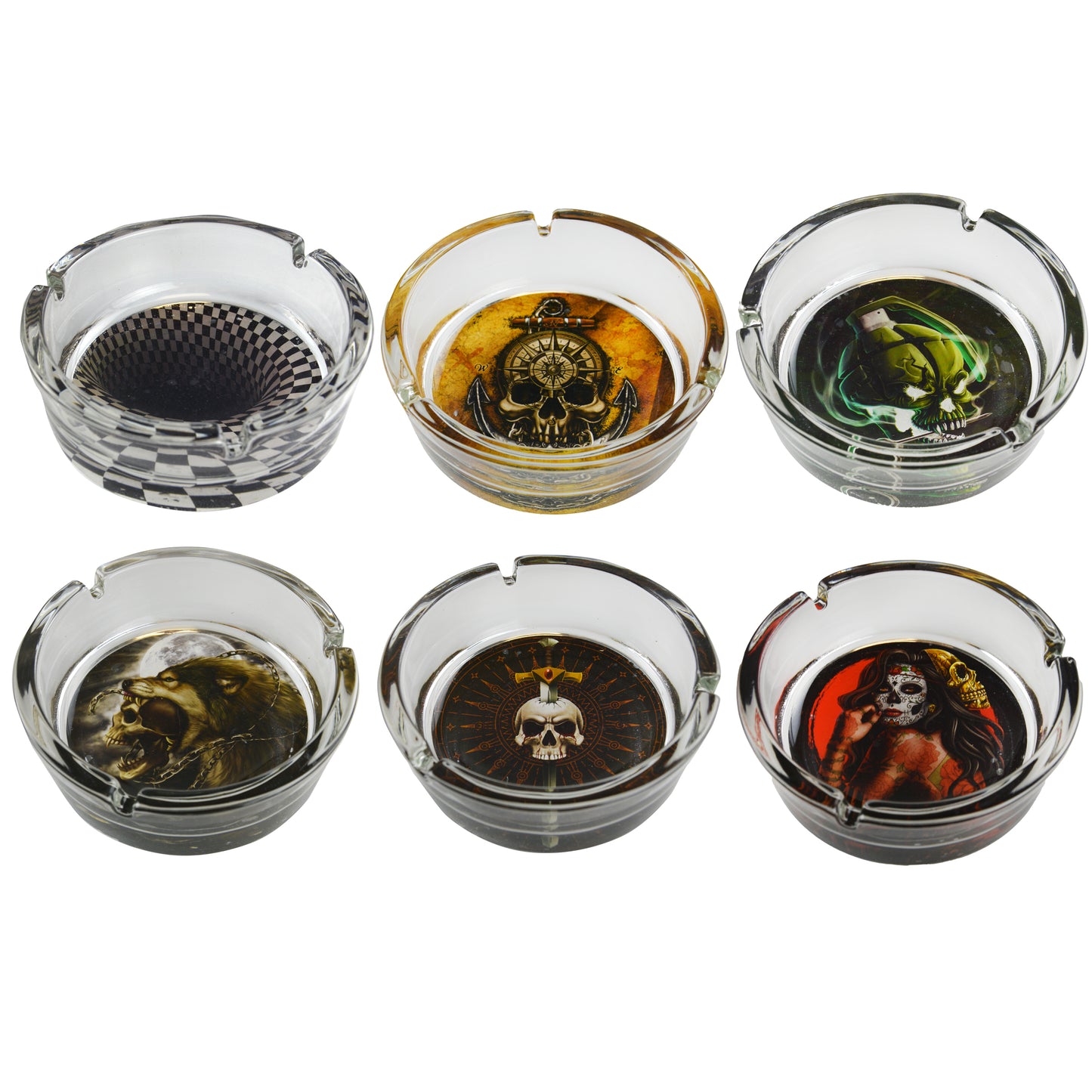 Jumbo Glass Ashtray