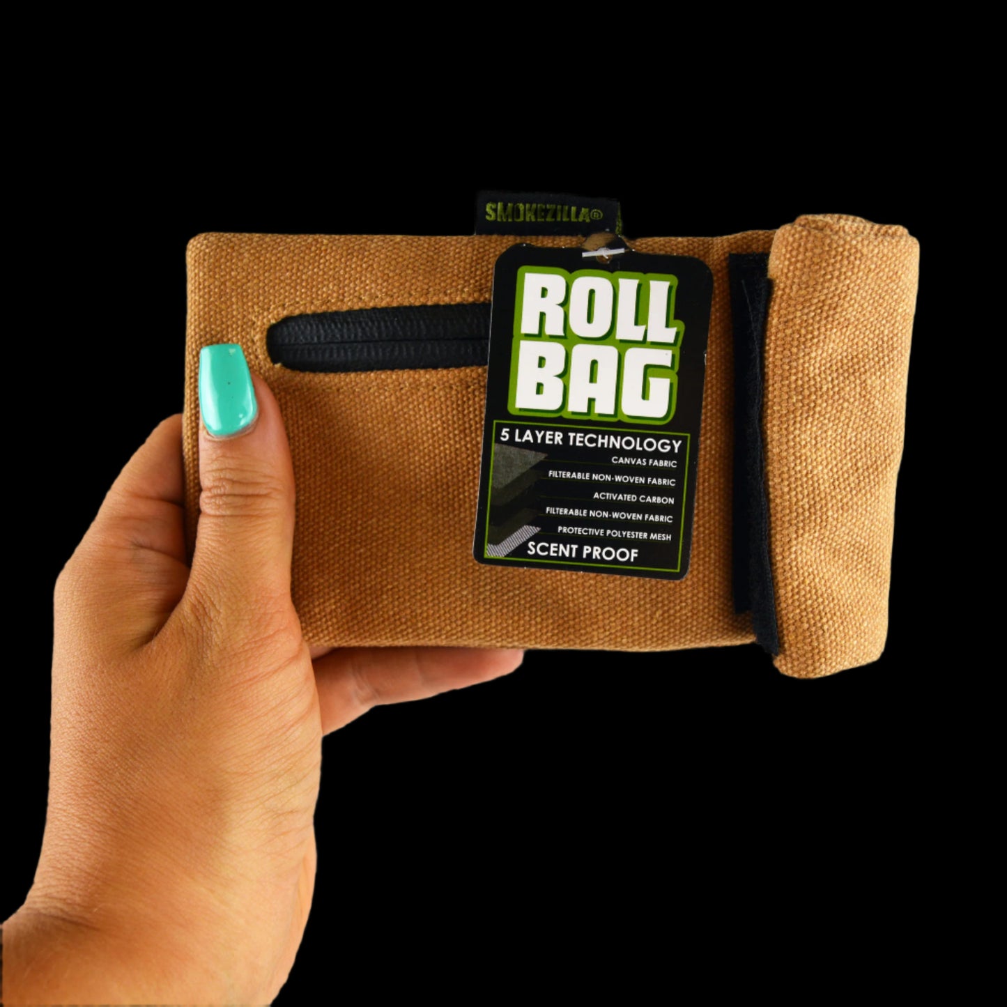 Rolled Canvas Bag