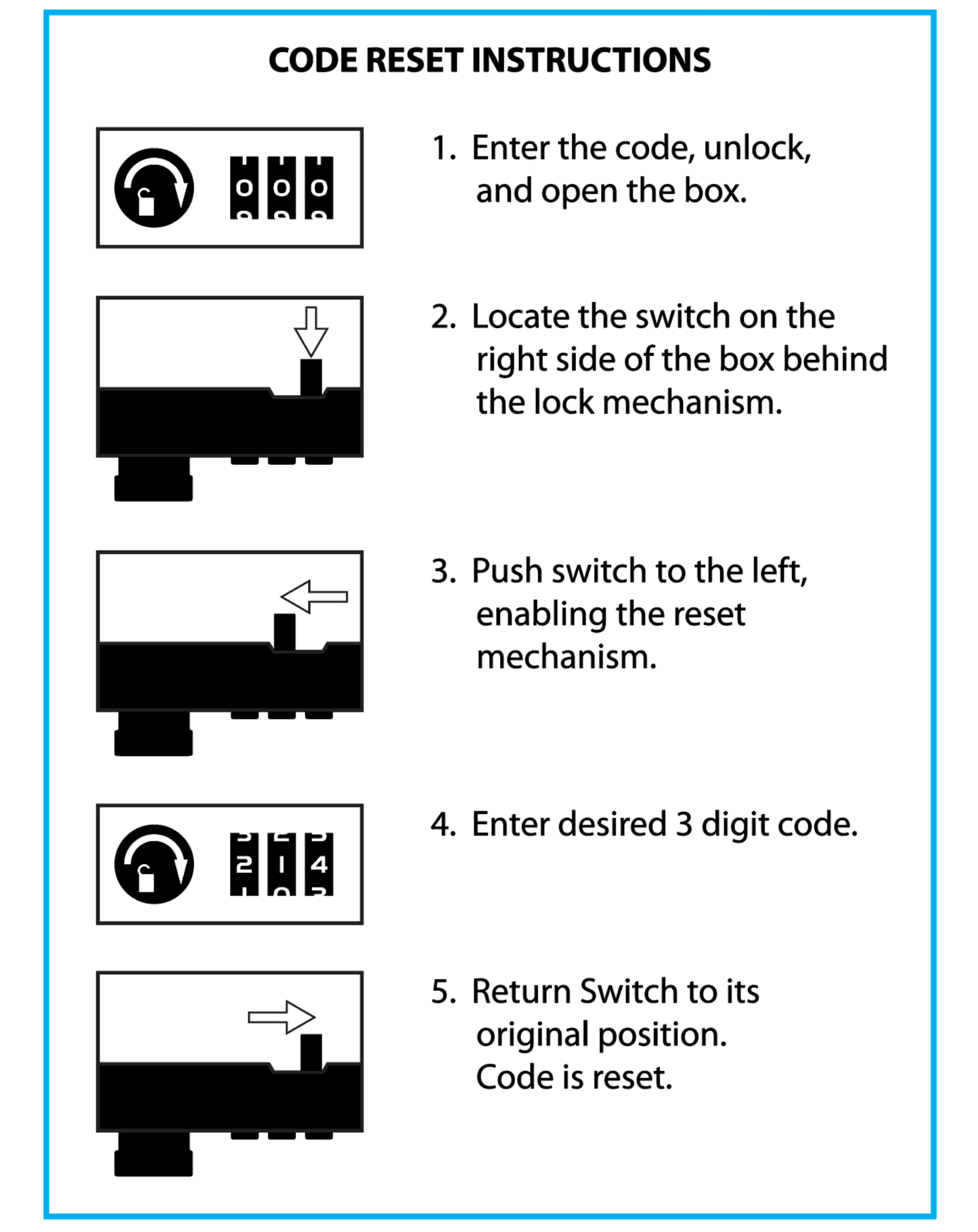 Magnetic Locking Box