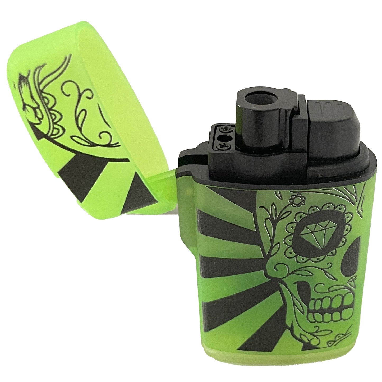 Glow In The Dark Flip Top Torch