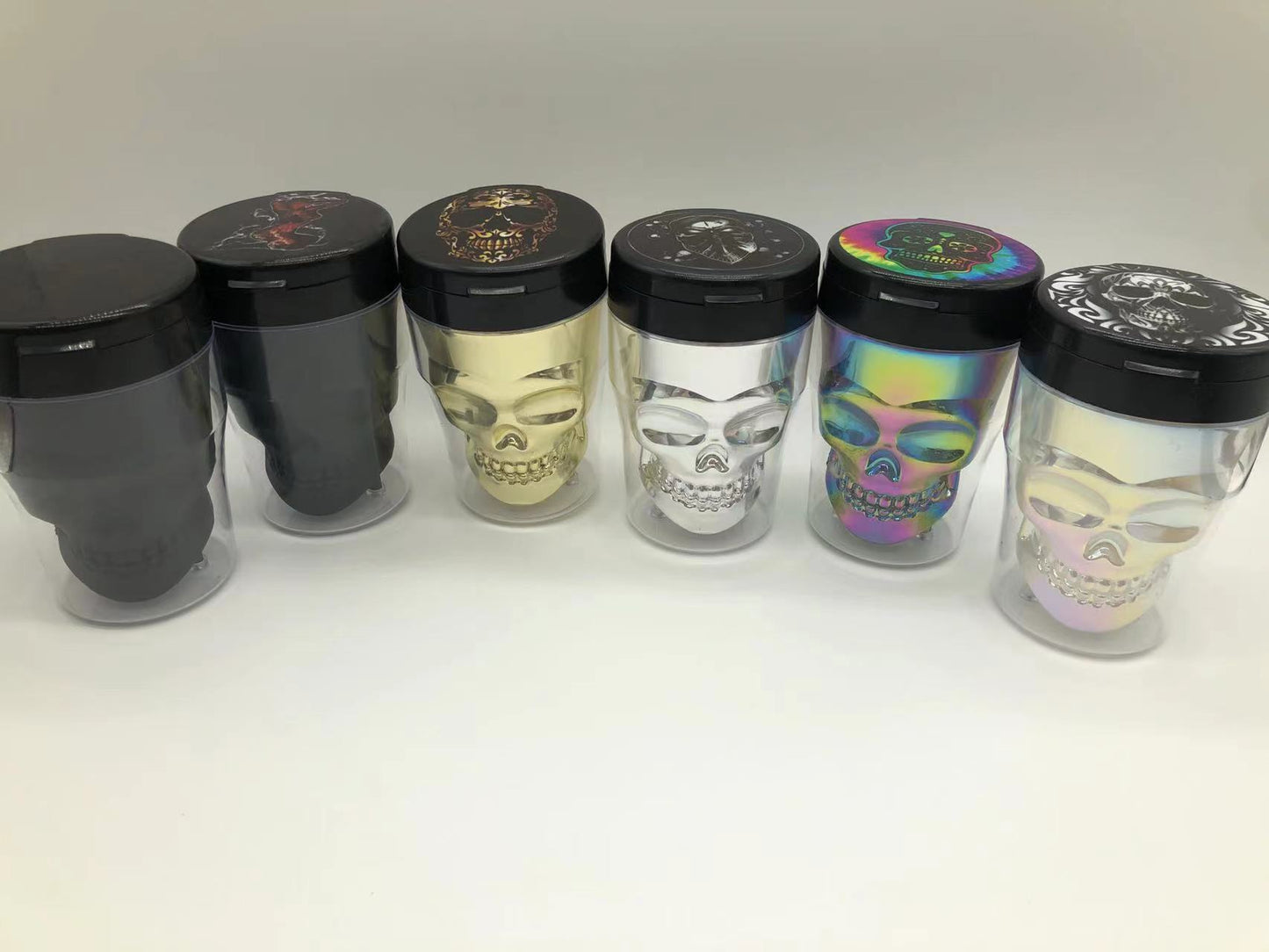 Molded Sugar Skull Butt Bucket