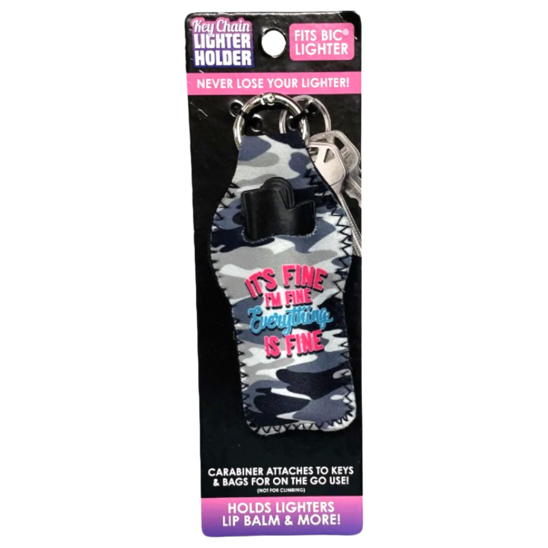 Keychain Lighter Holder