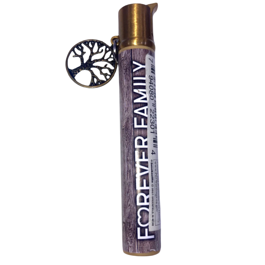 Thin Tube Lighter W/ Key Chain