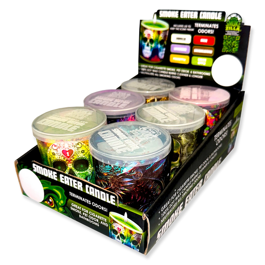 Smoke Eater Candle - 6 Pieces Per Retail Ready Display 23777 SMOKEZILLA