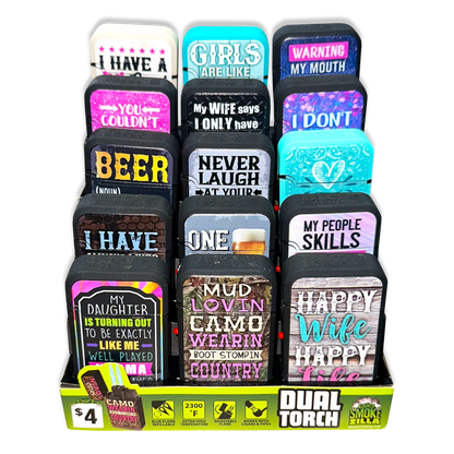 Big Bubba Dual Torch Lighter - 15 Pieces Per Retail Ready Display 41483 SMOKEZILLA