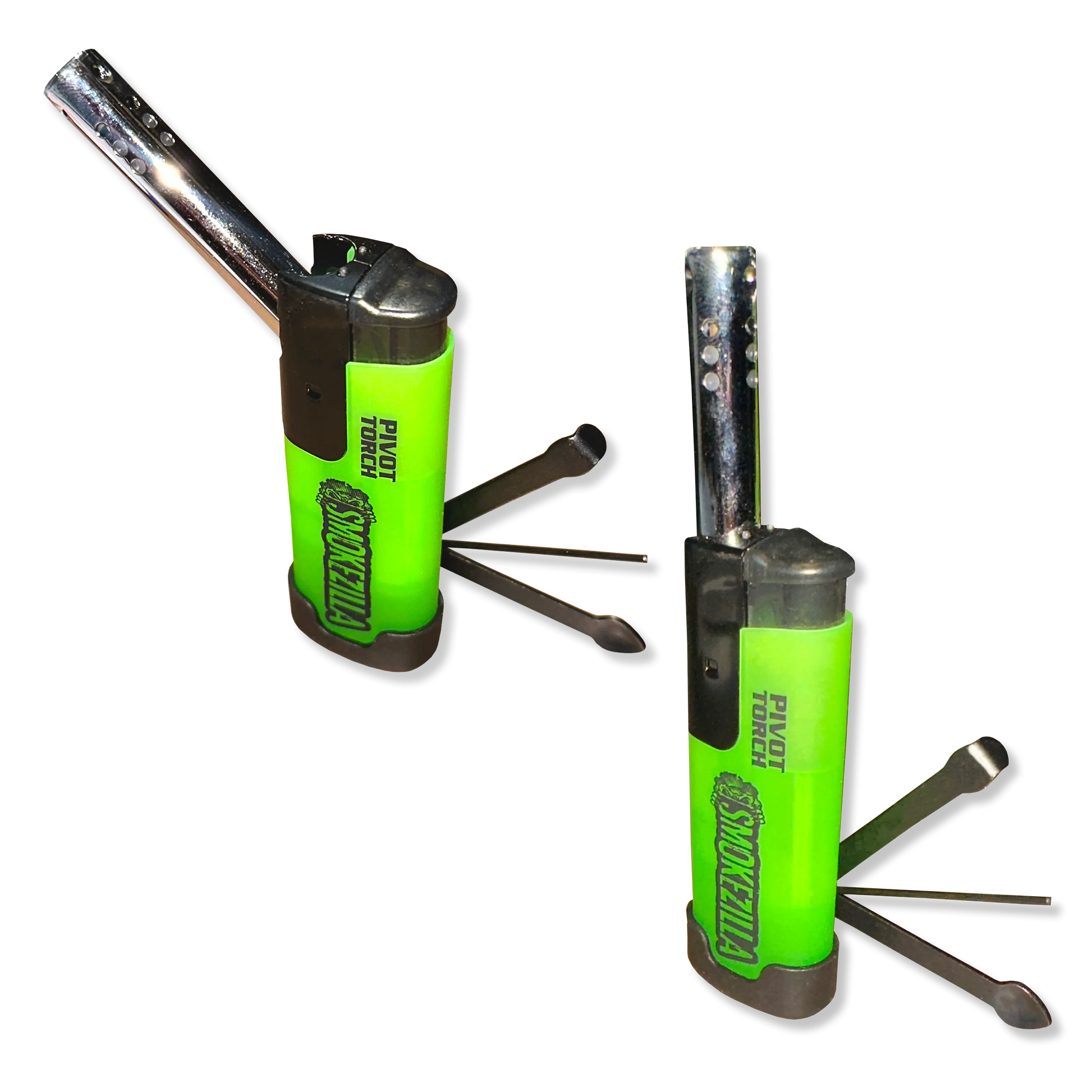 Pivot Head Torch Lighter with Tools - 8 Pieces Per Retail Ready Display 41487 SMOKEZILLA