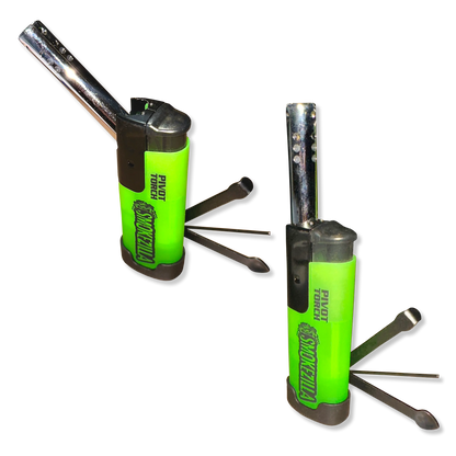 Pivot Head Torch Lighter with Tools - 8 Pieces Per Retail Ready Display 41487 SMOKEZILLA