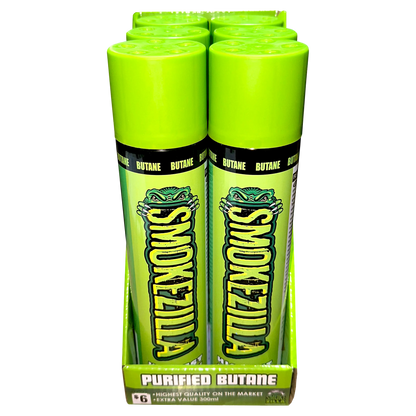 300ML Bulk Smokezilla Butane Refill - 6 Pieces Per Retail Ready Display 41495 SMOKEZILLA