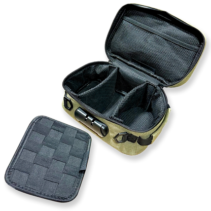 Smell Proof Canvas Lock Bag with Tool Organizer - 2 Pieces Per Pack 41500 SMOKEZILLA