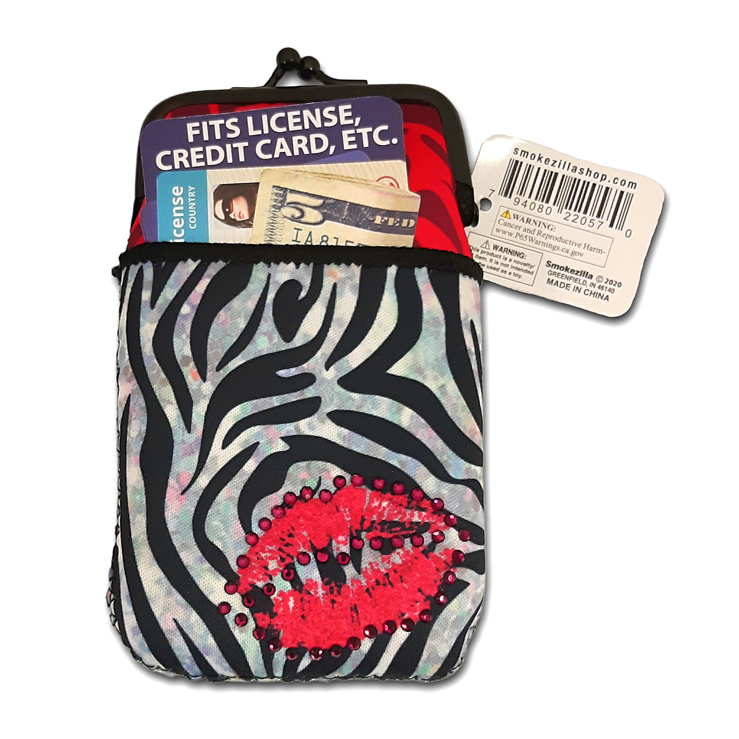 Rhinestone Cig Pouch Mix C