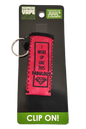 Neoprene Vape Clip Case Keychain